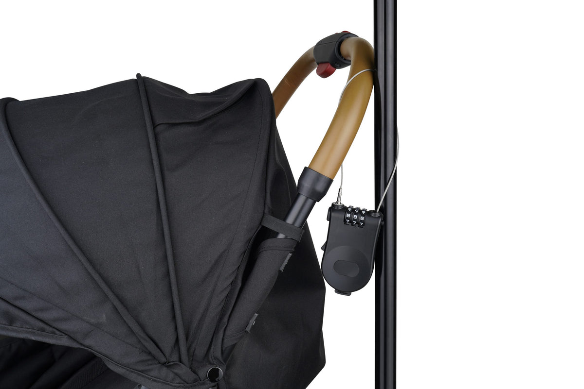 Kaxholmen Barnvagnslås med vajer (90cm)