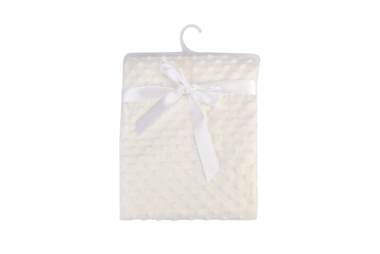 Kaxholmen Fleecefilt Minky Gosig Vit (75x115cm)