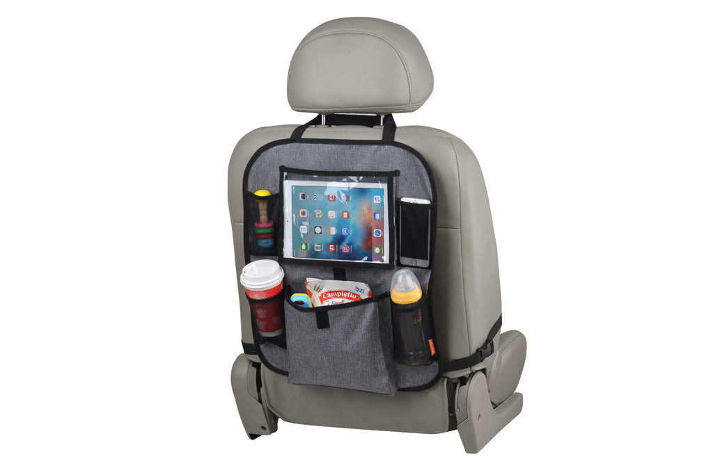 Kaxholmen Bilstolsskydd/organizer med ipadficka