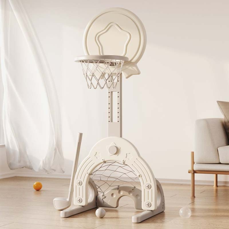 Elite Toys 3-i-1 basket, fodboldmål & golf