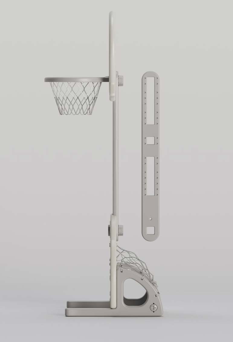 Elite Toys 3-i-1 basket, fodboldmål & golf