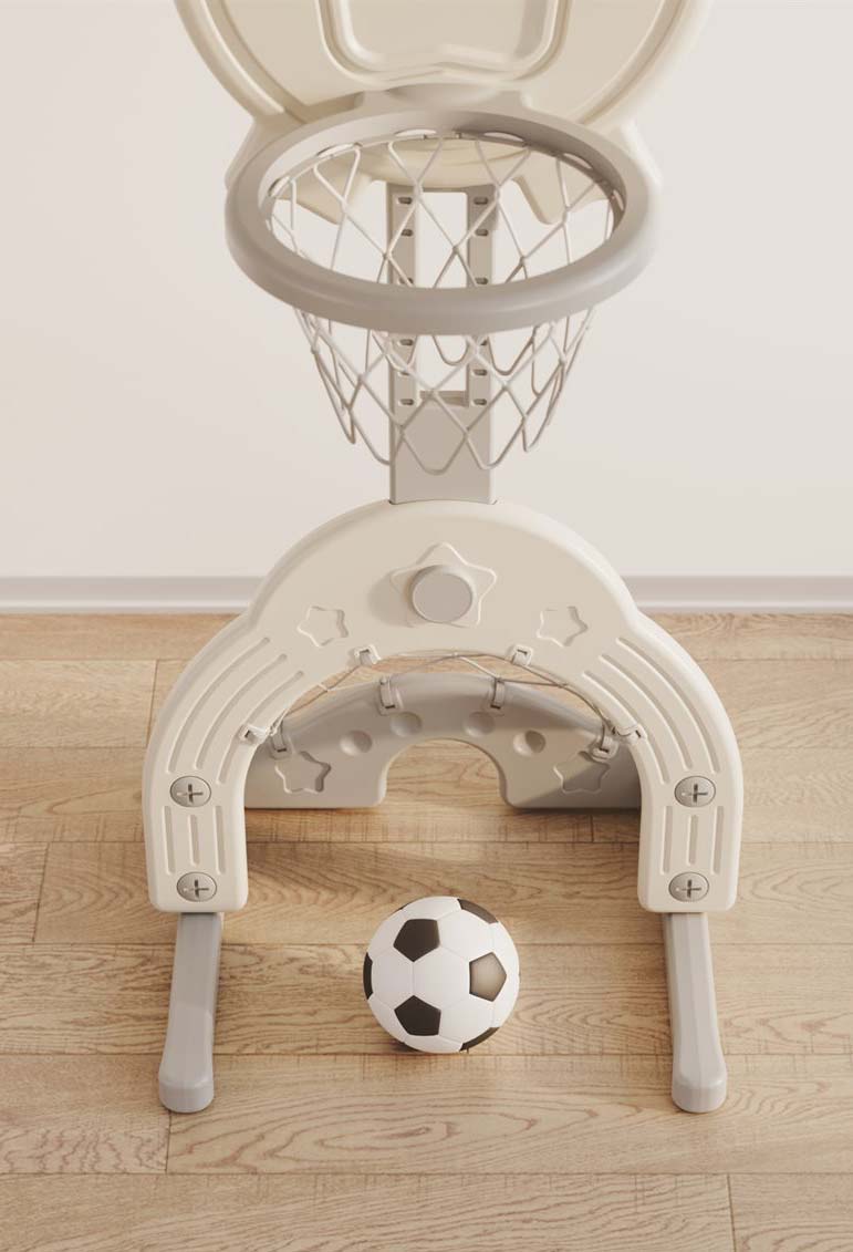 Elite Toys 3-i-1 basket, fodboldmål & golf