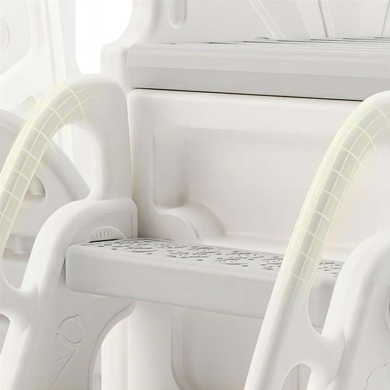 Elite Toys Lastbil med rutsjebane og gynge Beige