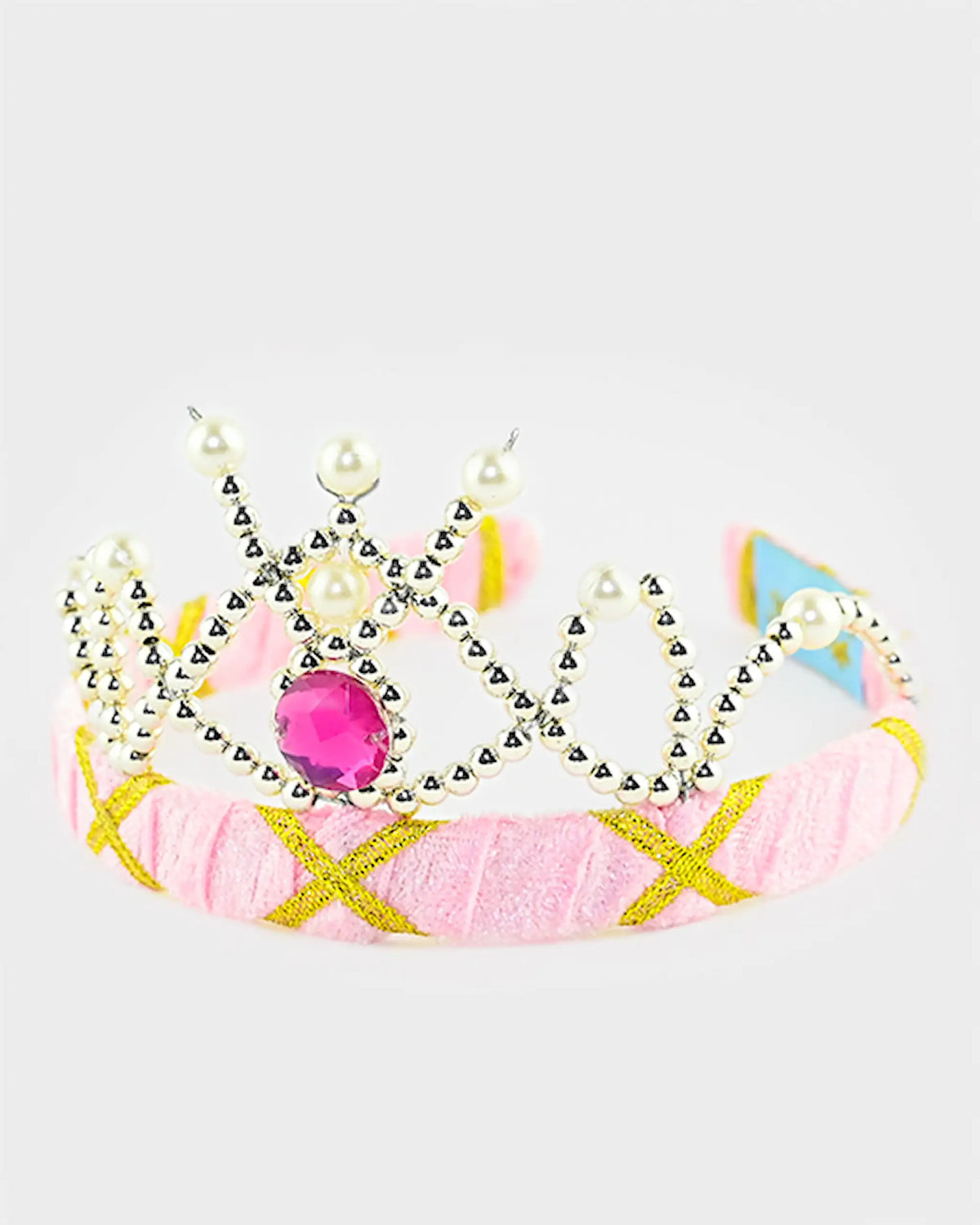 Den Goda Fen Tiara Rosa Sammet – bild 2