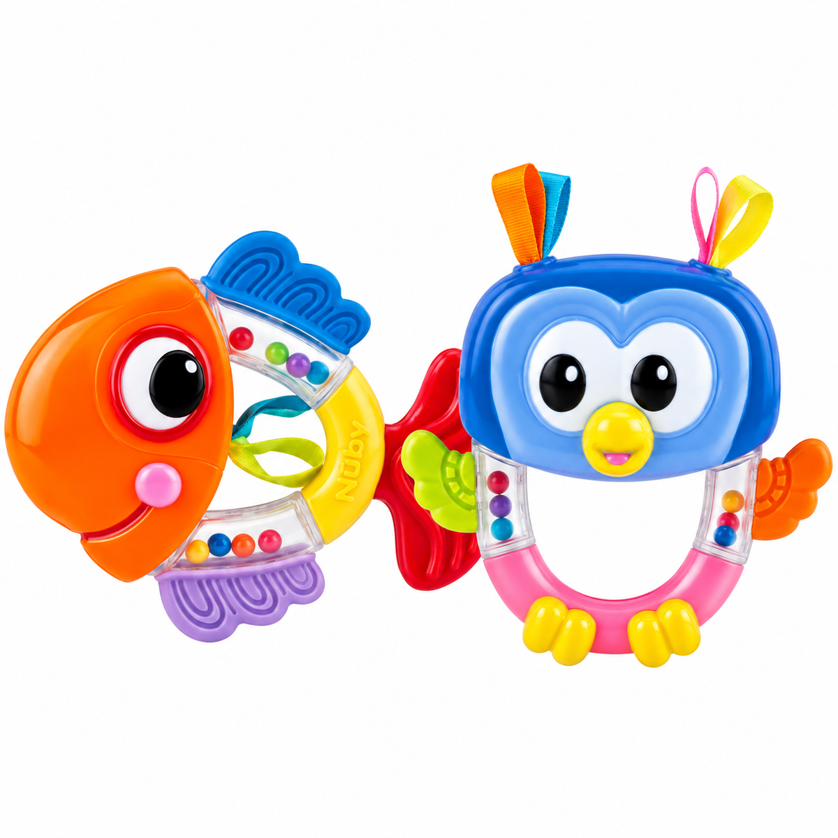 Nuby bidering Rattle Pals +3m