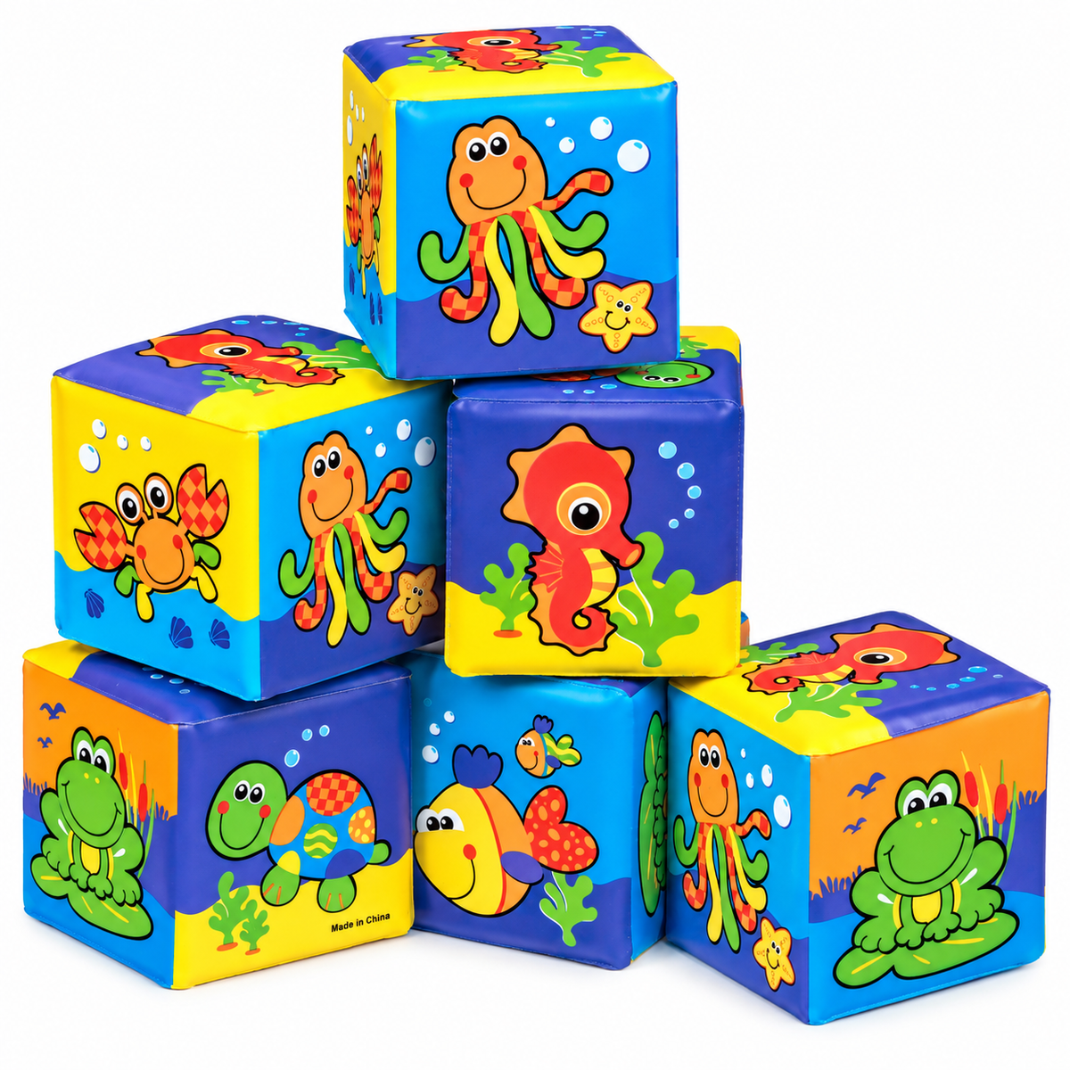 Playgro mine første bløde byggeklodser +6m