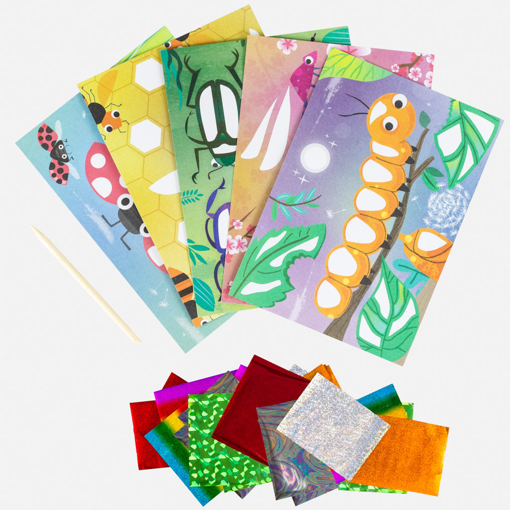 Tiger Tribe Foliekonst Foil Art Bug World
