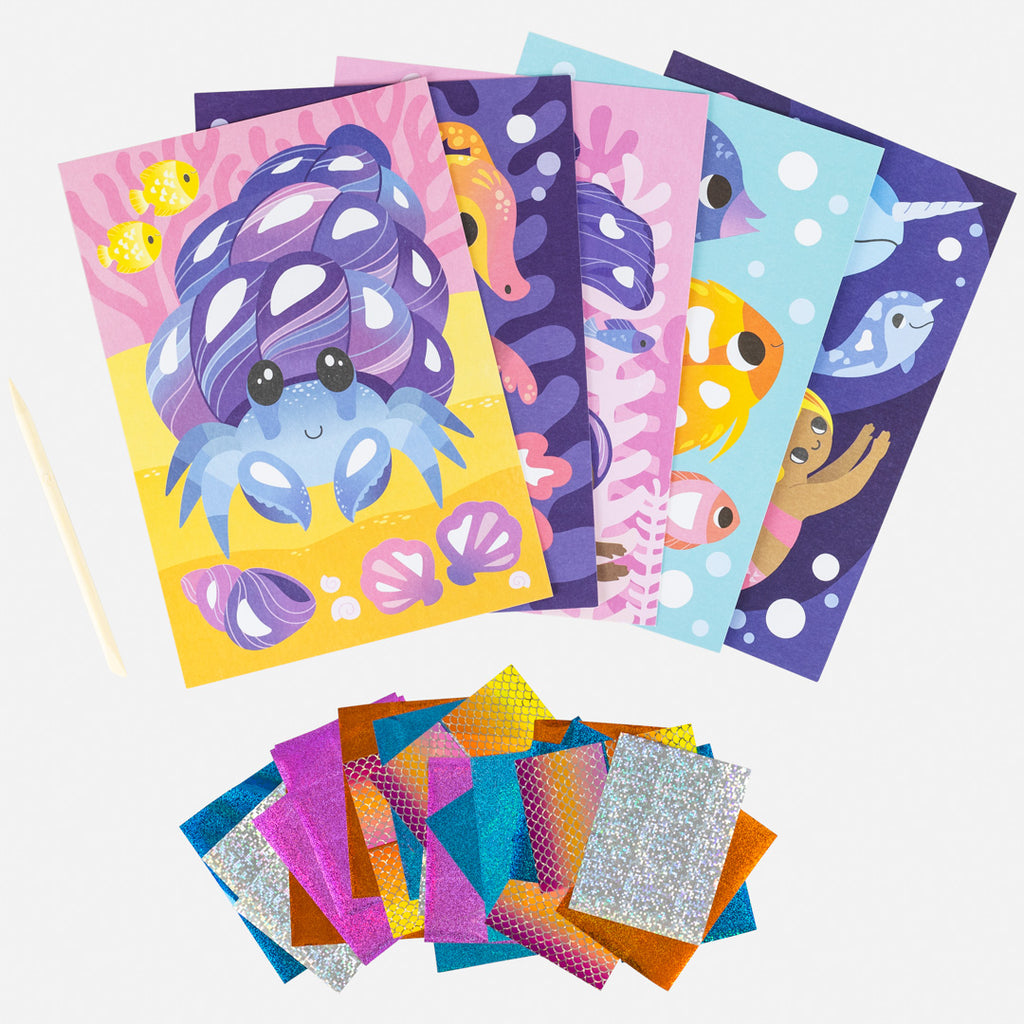 Tiger Tribe Foliekonst Ocean Magic