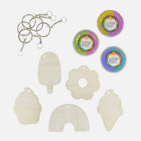 Thumbnail for Tiger Tribe Pysselbox Glitter Goo Bag Charms