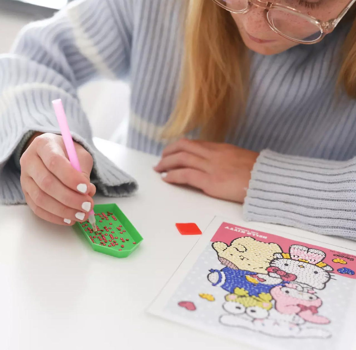 Hello Kitty Diamantmålning (1500st)