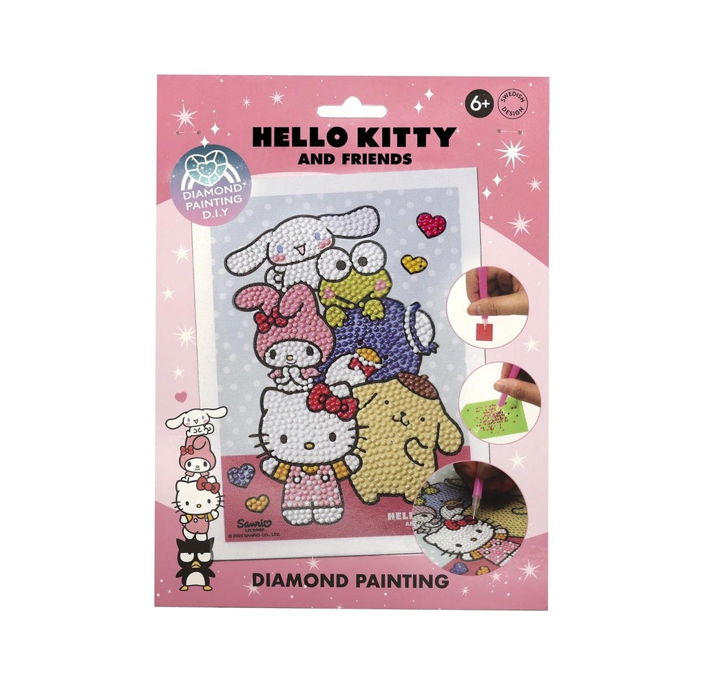 Hello Kitty diamantmaling (1500 stk.)