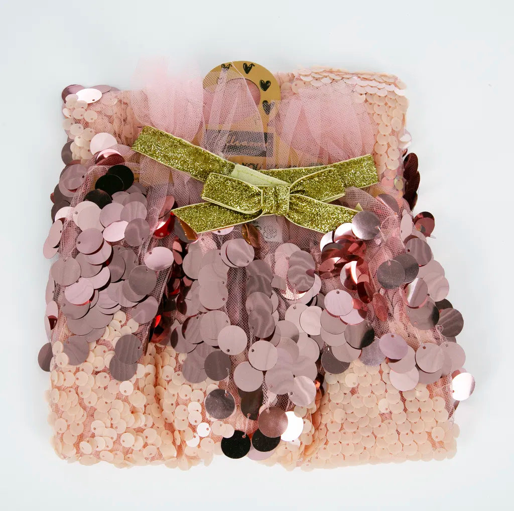 Pellianni Glitter cape Rose