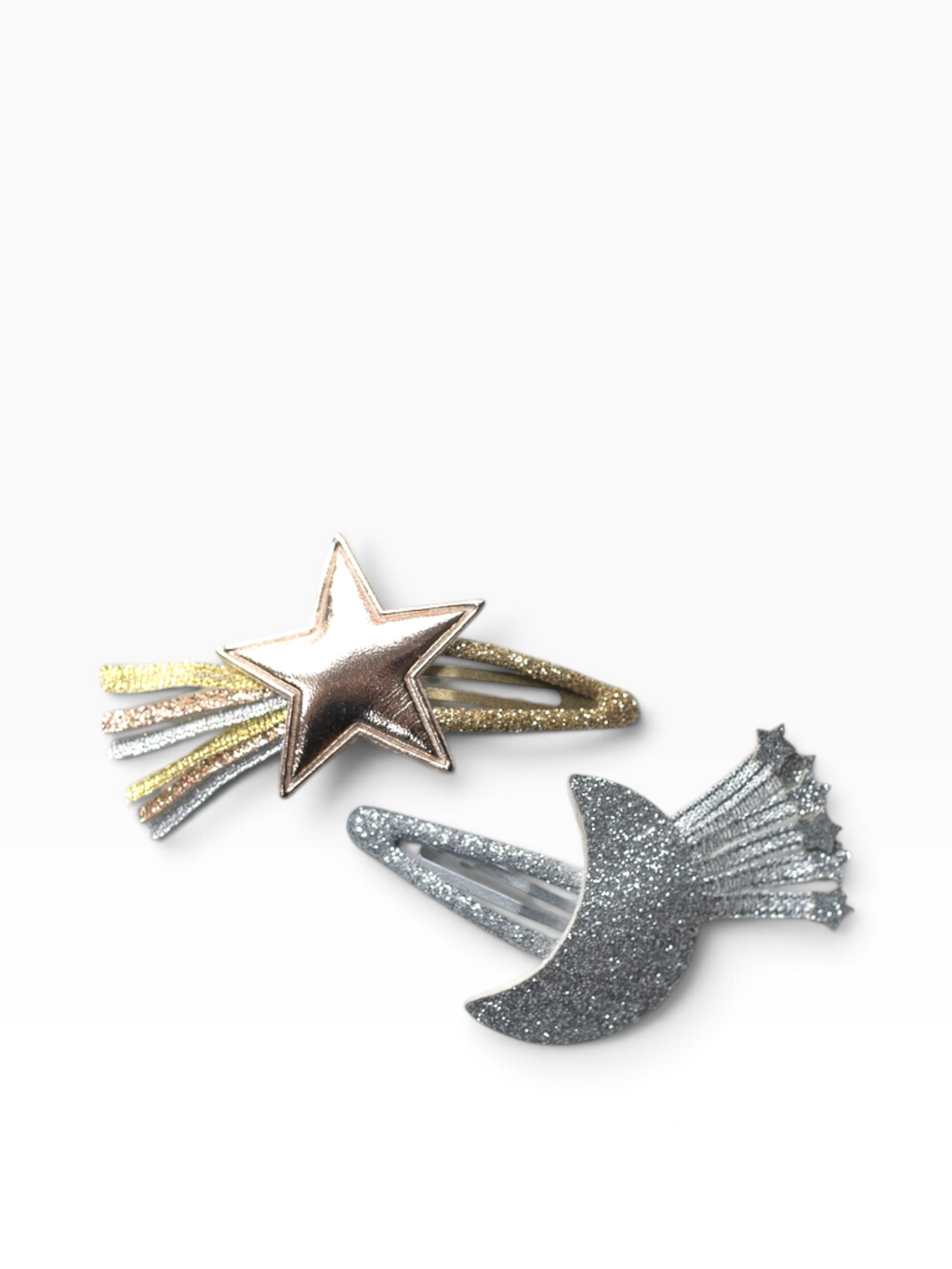Pellianni Hårspænder Golden Star & Silver Moon (2 stk.)