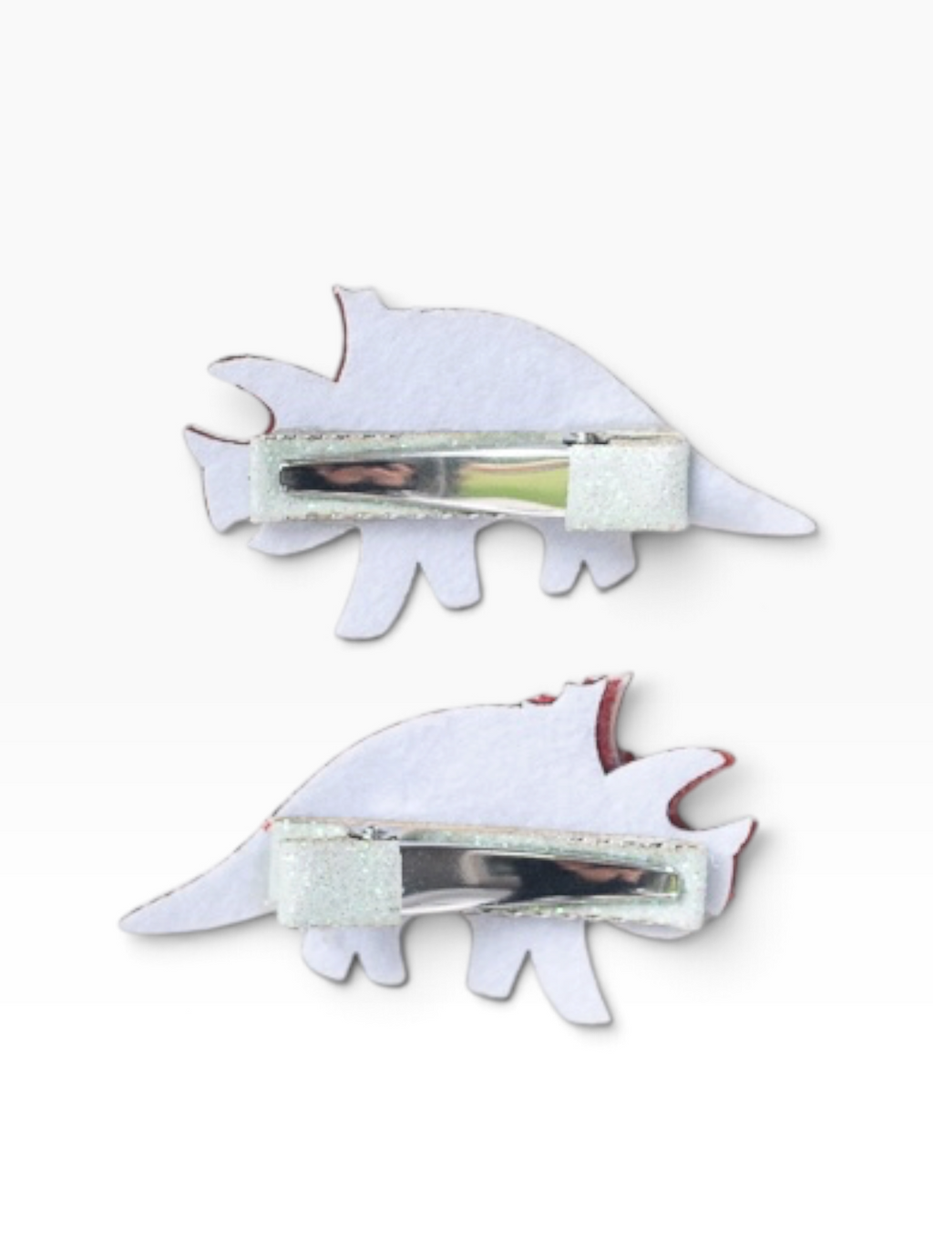 Pellianni Hårspænder Dino Triceratops (2 stk.)