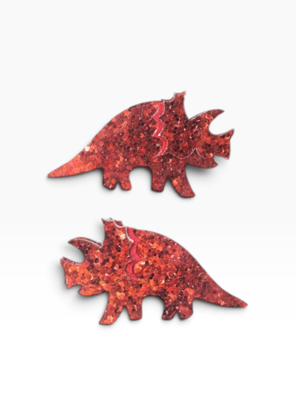 Pellianni Hårspænder Dino Triceratops (2 stk.)