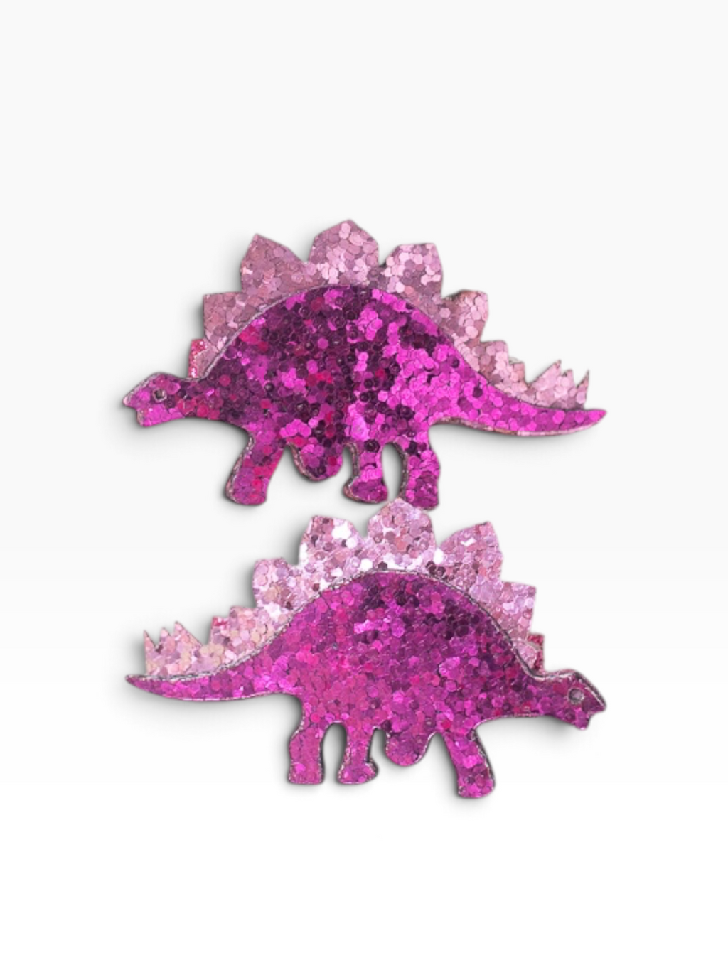 Pellianni Hårspænder Dino Stegosaurus (2 stk.)