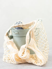 Thumbnail for Lily & Lo Beach Hinkset Silikon Sage Green (6 delar + nätkasse)