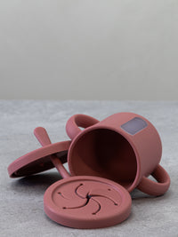 Thumbnail for Lily & Lo Foods Mugg Silikon 2-i-1 Blush (200ml)