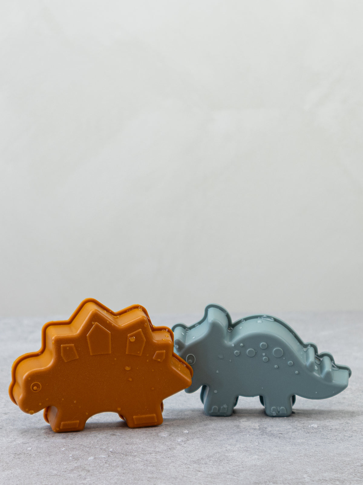 Lil & Lo Sandformar Silikon Dinosaur Brown (4-pack)