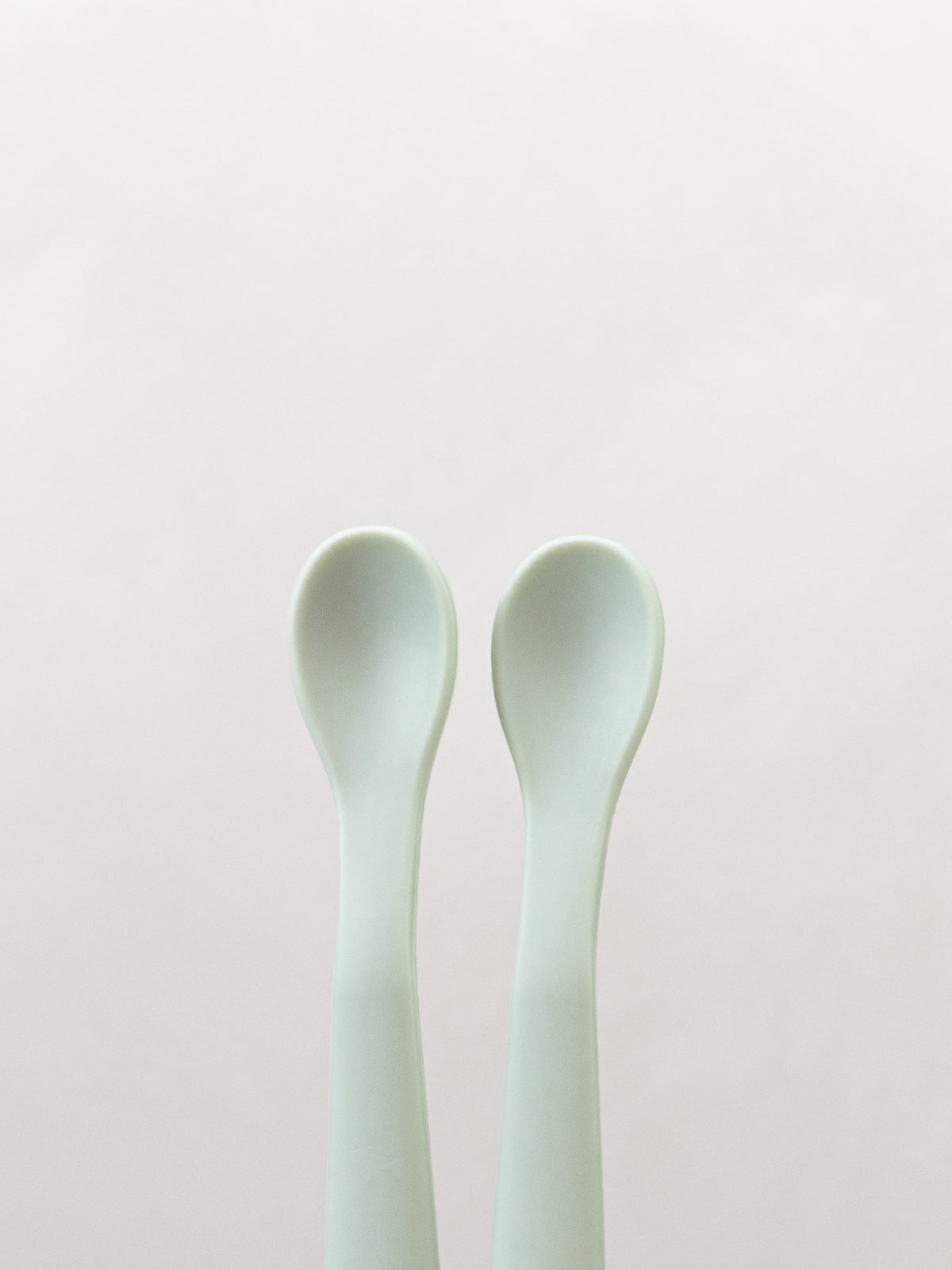 Lily & Lo Mjuk Matningssked Silikon Light Green (2-pack)