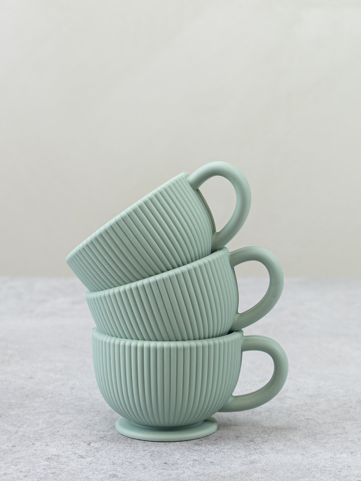 Lily & Lo Paket Teservis Silikon Sage Green & Dusty Peach (2-pack)