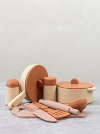 Thumbnail for Köksset Silikon Terracotta (13 delar)