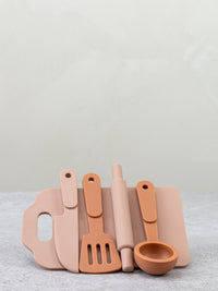 Thumbnail for Köksset Silikon Terracotta (13 delar)