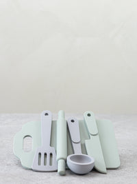 Thumbnail for Köksset Silikon Sage Green (13 delar)