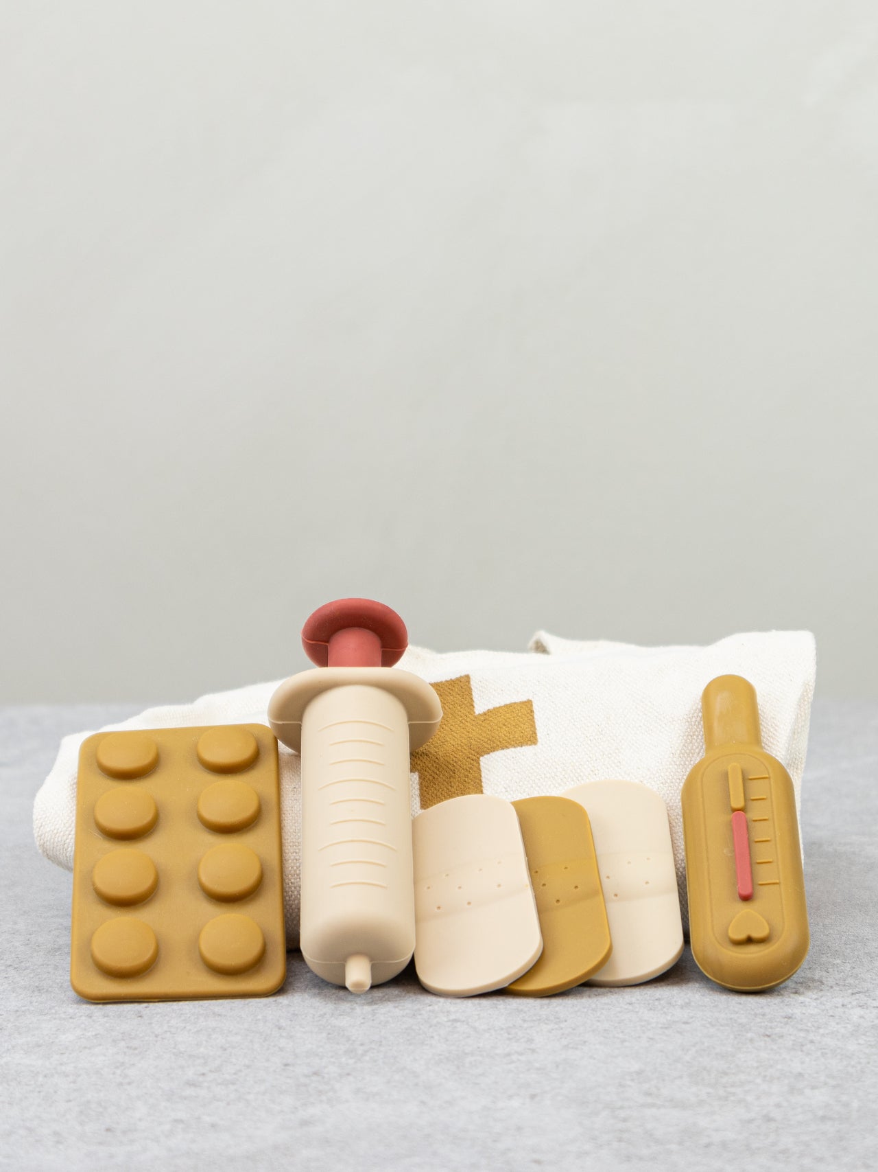 Lily & Lo Doktorsset Silikon Terracotta (9 delar + påse)