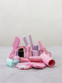 Thumbnail for Lily & Lo Frisörset Silikon Soft Pink (12 delar + väska)