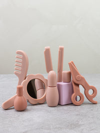 Thumbnail for Lily & Lo Frisörset Silikon Terracotta (12 delar + väska)