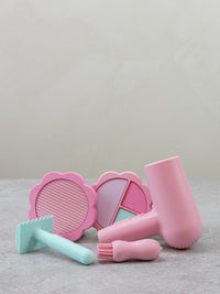 Thumbnail for Lily & Lo Frisörset Silikon Soft Pink (12 delar + väska)