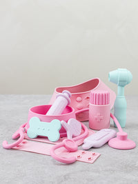 Thumbnail for Lily & Lo Veterinärset Silikon Soft Pink (12 delar)