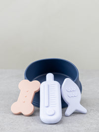 Thumbnail for Lily & Lo Veterinärset Silikon Dusty Blue (12 delar)