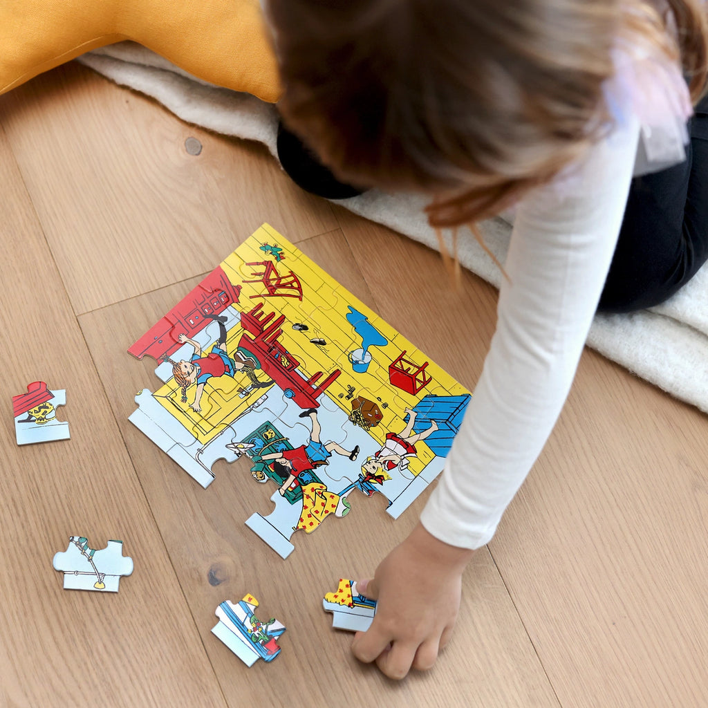 Pippi Træpuslespil (30 brikker)