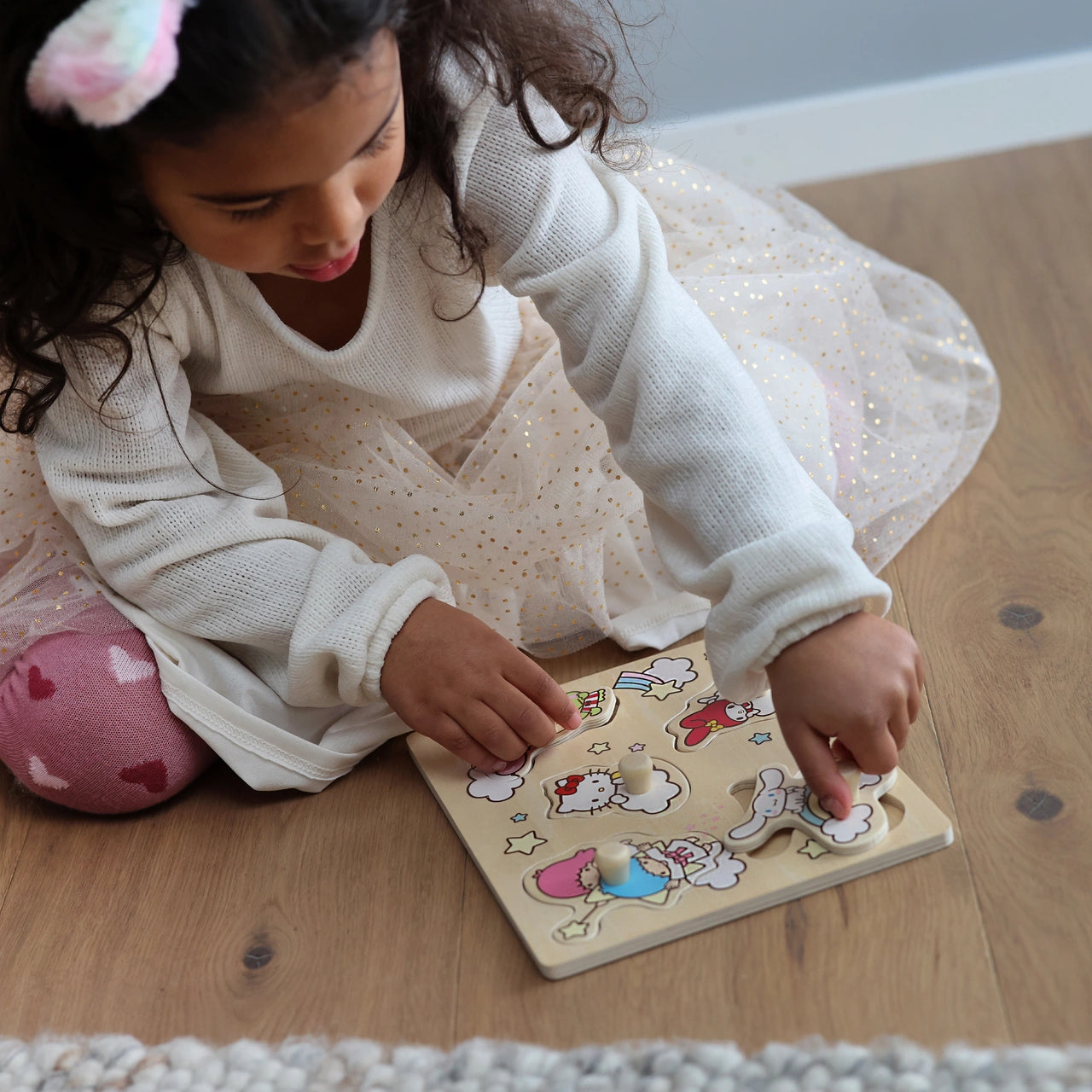 Hello Kitty Knoppussel (5 bitar)