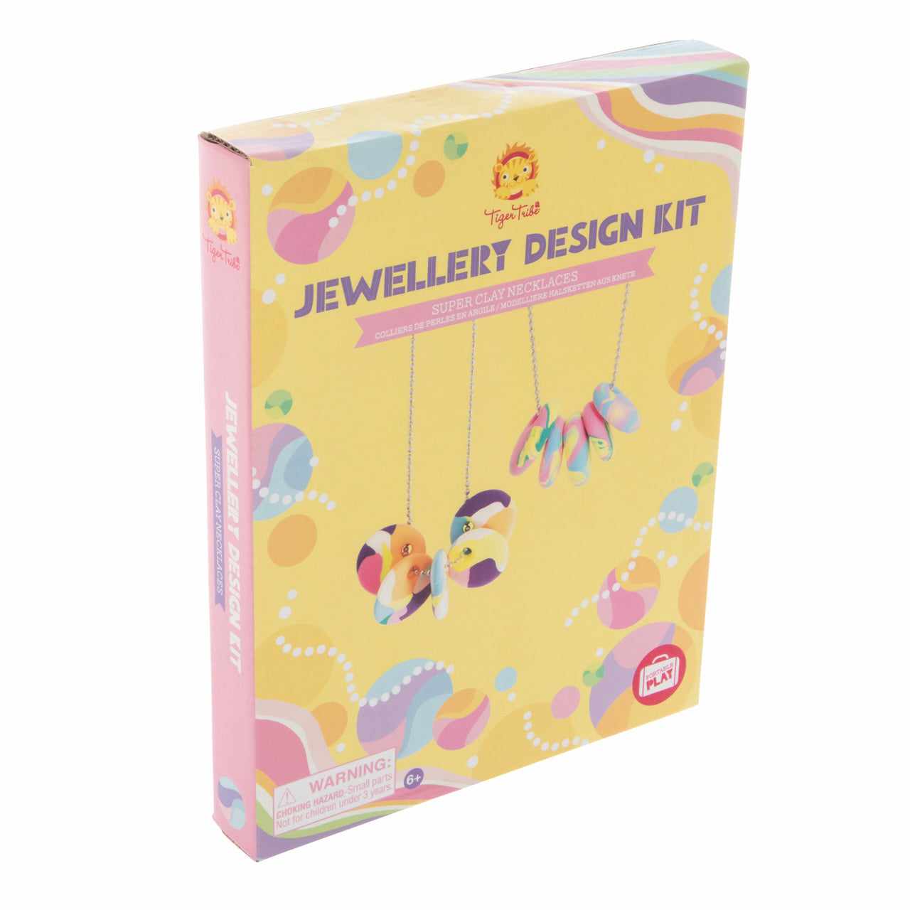 Tiger Tribe Smyckeset Jewellery Design Kit Super Clay Necklaces