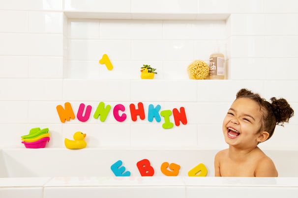 Munchkin Lär dig badbokstäver och siffror +18m