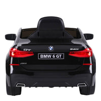 Thumbnail for Azeno BMW 6 GT Svart elbil bild bakifrån