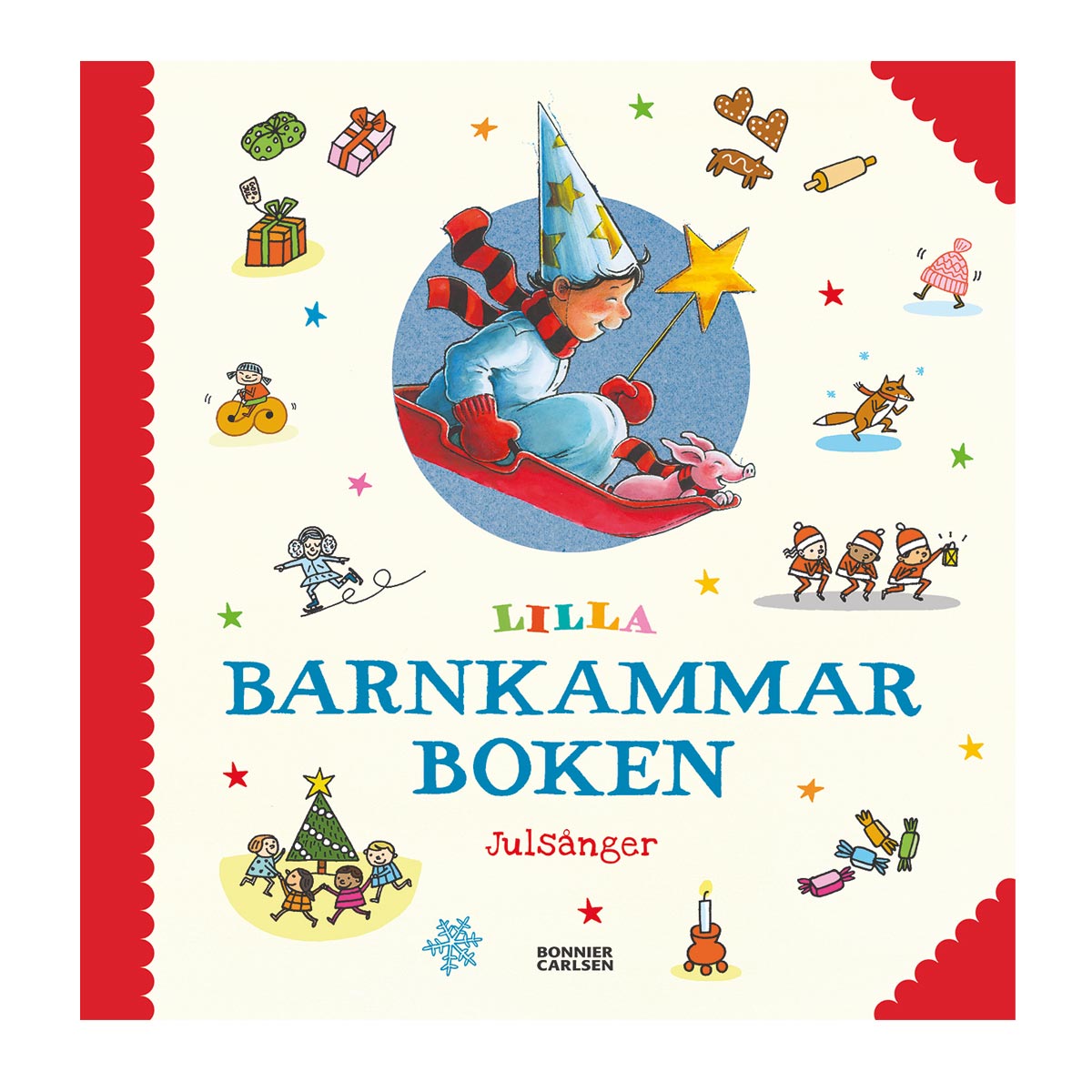 Lilla barnkammarboken. Julsånger av Flera författare (Inbunden, 80 sidor)
