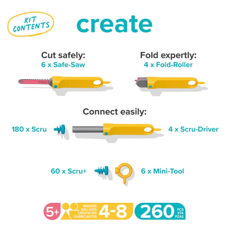 Makedo Byggset Create