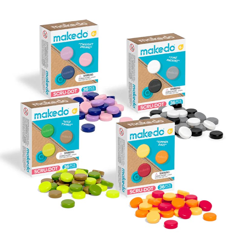 Makedo Byggdelar Scru-Dot Summer Daze