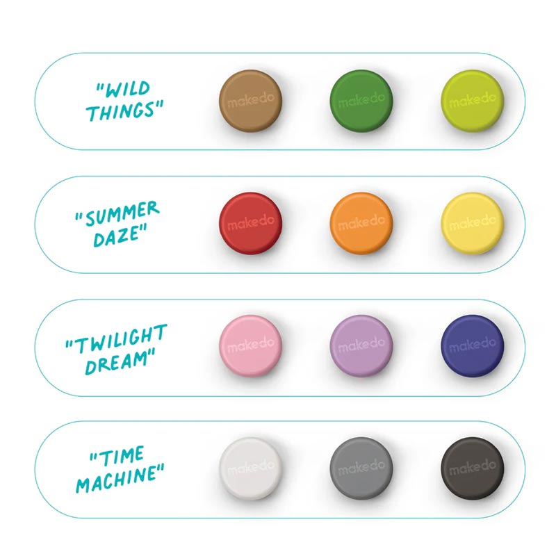 Makedo Byggdelar Scru-Dot Summer Daze