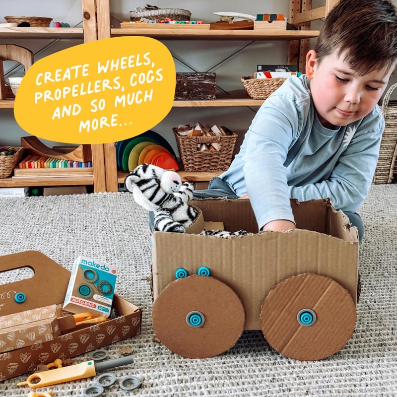 Makedo Byggdelar Roto-Ring