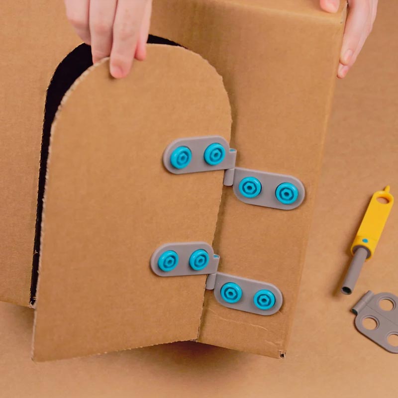 Makedo Byggdelar Spin-Hinge