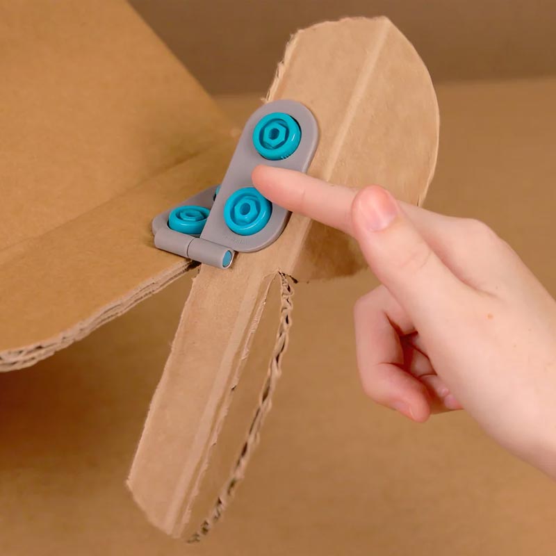 Makedo Byggdelar Spin-Hinge