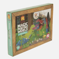 Thumbnail for Tiger Tribe Målarset Magic Painting World Dinosaur
