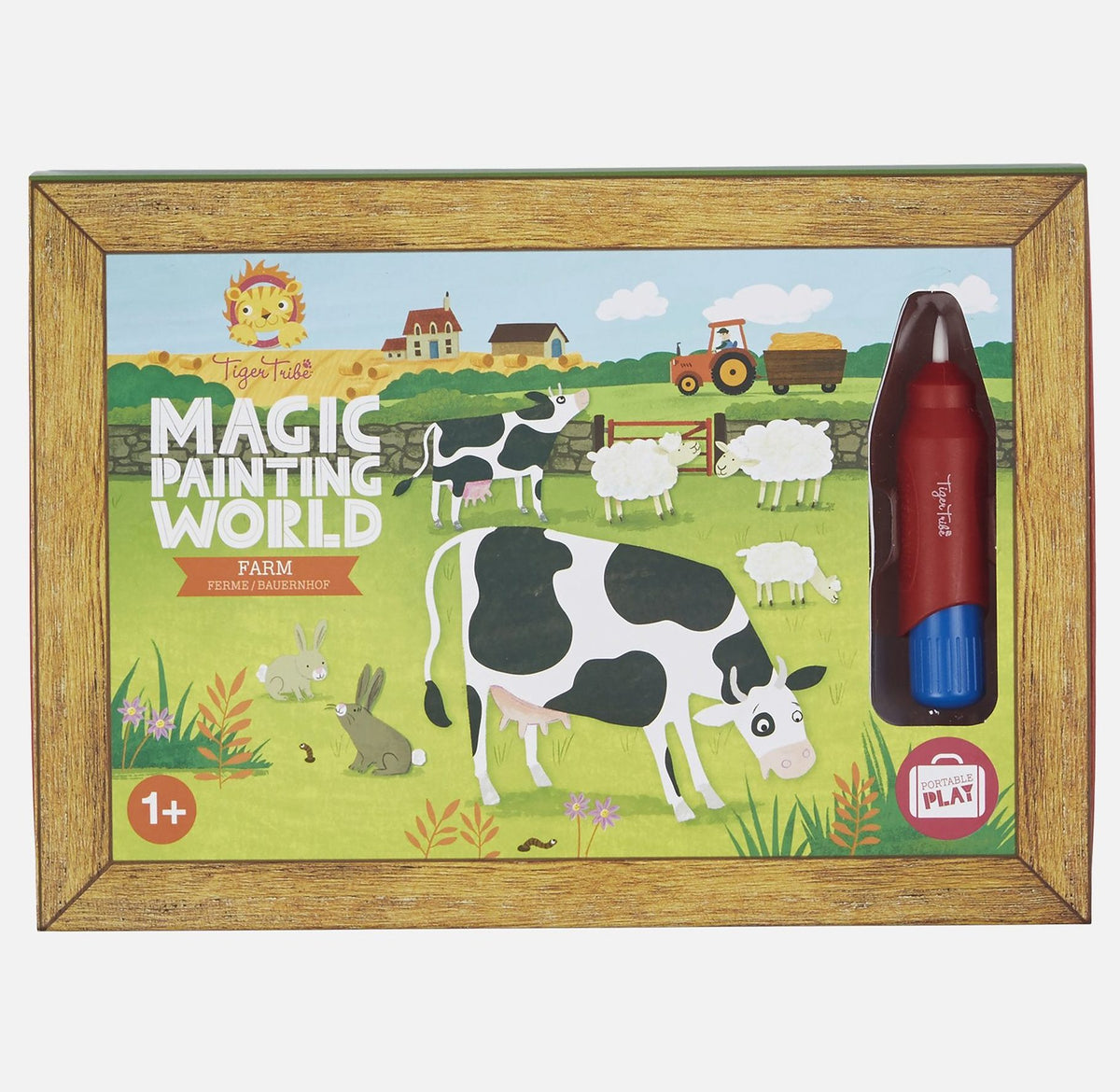 Tiger Tribe Målarset Magic Painting World Farm