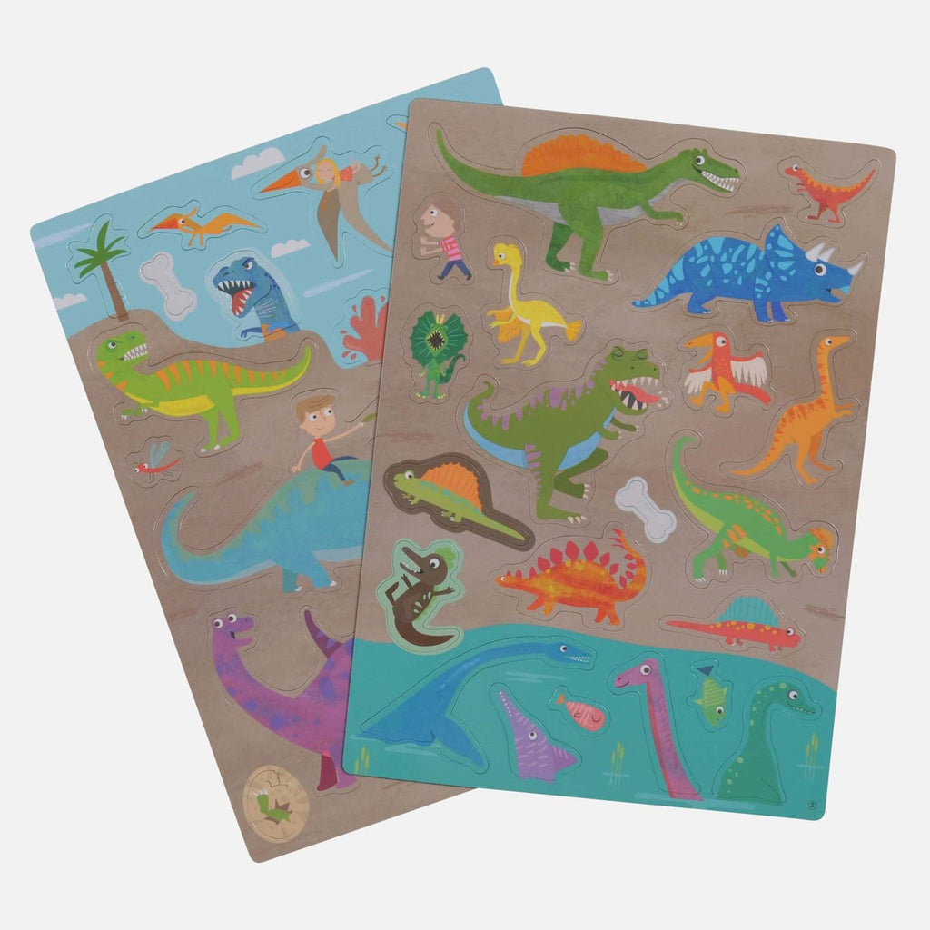 Tiger Tribe Magnetlek Dino World