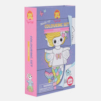 Thumbnail for Tiger Tribe Pysselbok Mash-up Colouring Set Dress Ups